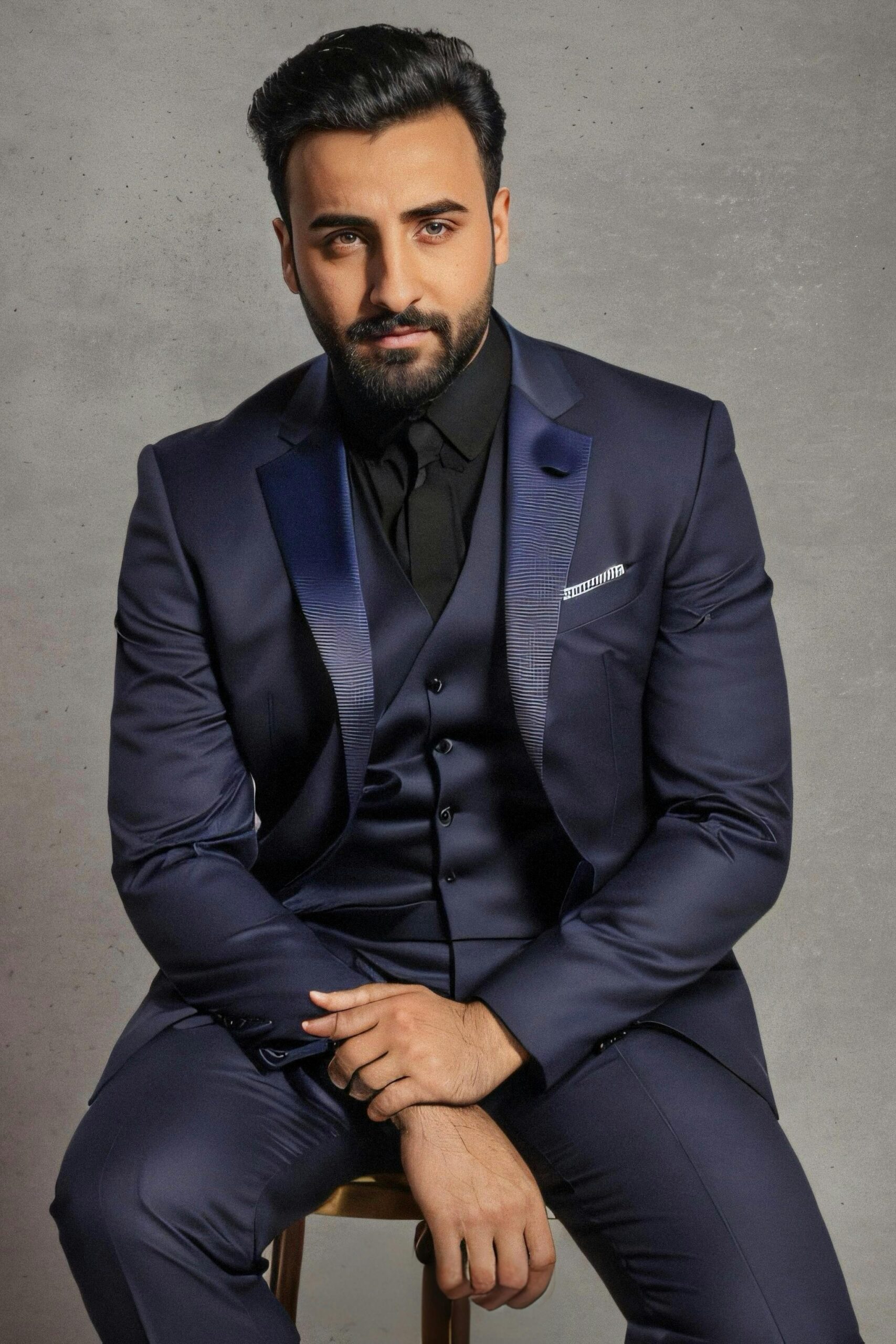 Three-Piece Wedding Suit