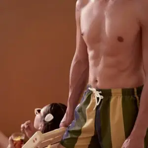 Linen Blend Resort Shorts