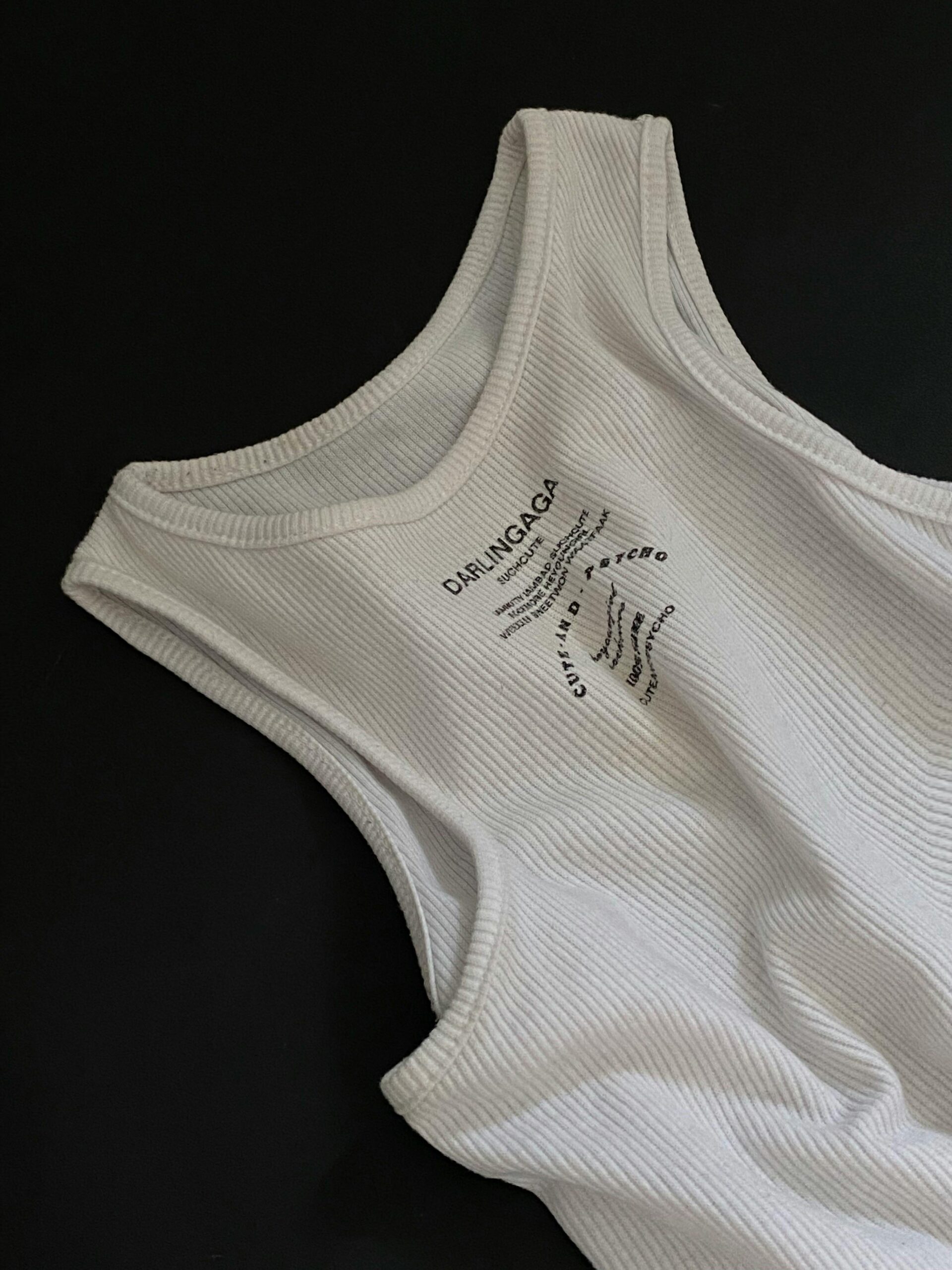 Classic Ribbed Tank Top