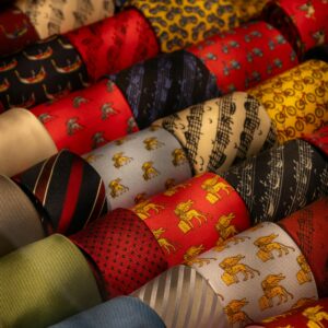 Patterned Designer Tie