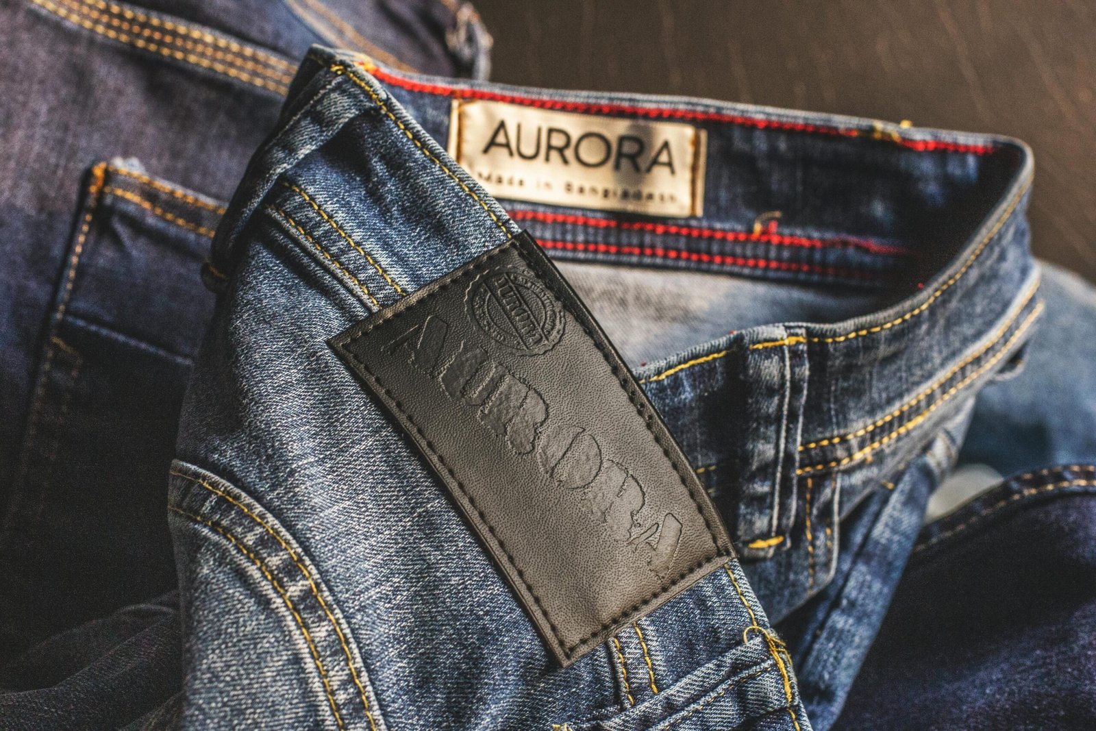 Vintage Regular Fit Faded Jeans