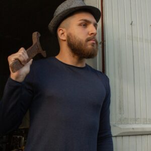 Chambray Workwear Style Shirt