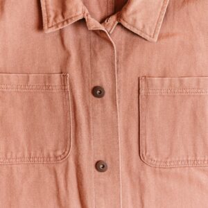 Linen-Cotton Blend Polo